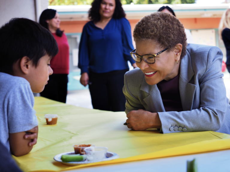 Mayor Karen Bass Visits LA’s BEST 2024